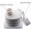 imageNAUTICA Double Wall Stainless Steel Tumbler With ScrewOn Cap 40 oz Cold And Hot Drink GreyWhite
