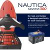 imageNautica Marine 300 Underwater Seascooter Scuba Diving Snorkeling for Ocean or Pool to Maximize Your Underwater Dive Adventure Action Camera Compatible