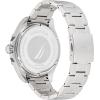 imageNautica Mens NAPCWS302 Clearwater Beach Recycled 85 Stainless Steel Bracelet Watch