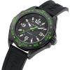 imageNautica Mens NAPCWS303 Clearwater Beach Black Silicone Strap Watch