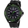 imageNautica Mens NAPCWS303 Clearwater Beach Black Silicone Strap Watch