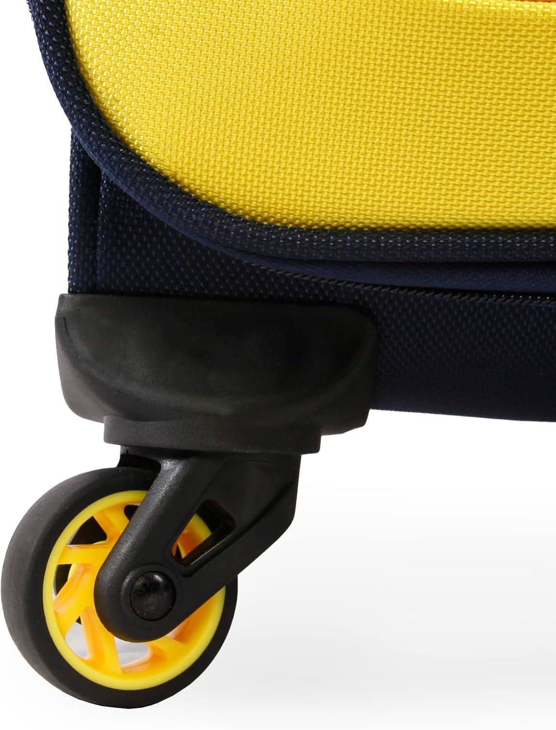 imageNautica Helios 2pc Softside Luggage SetNAVY YELLOW