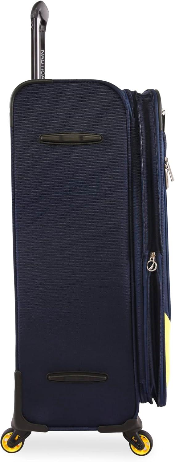imageNautica Helios 2pc Softside Luggage SetNAVY YELLOW