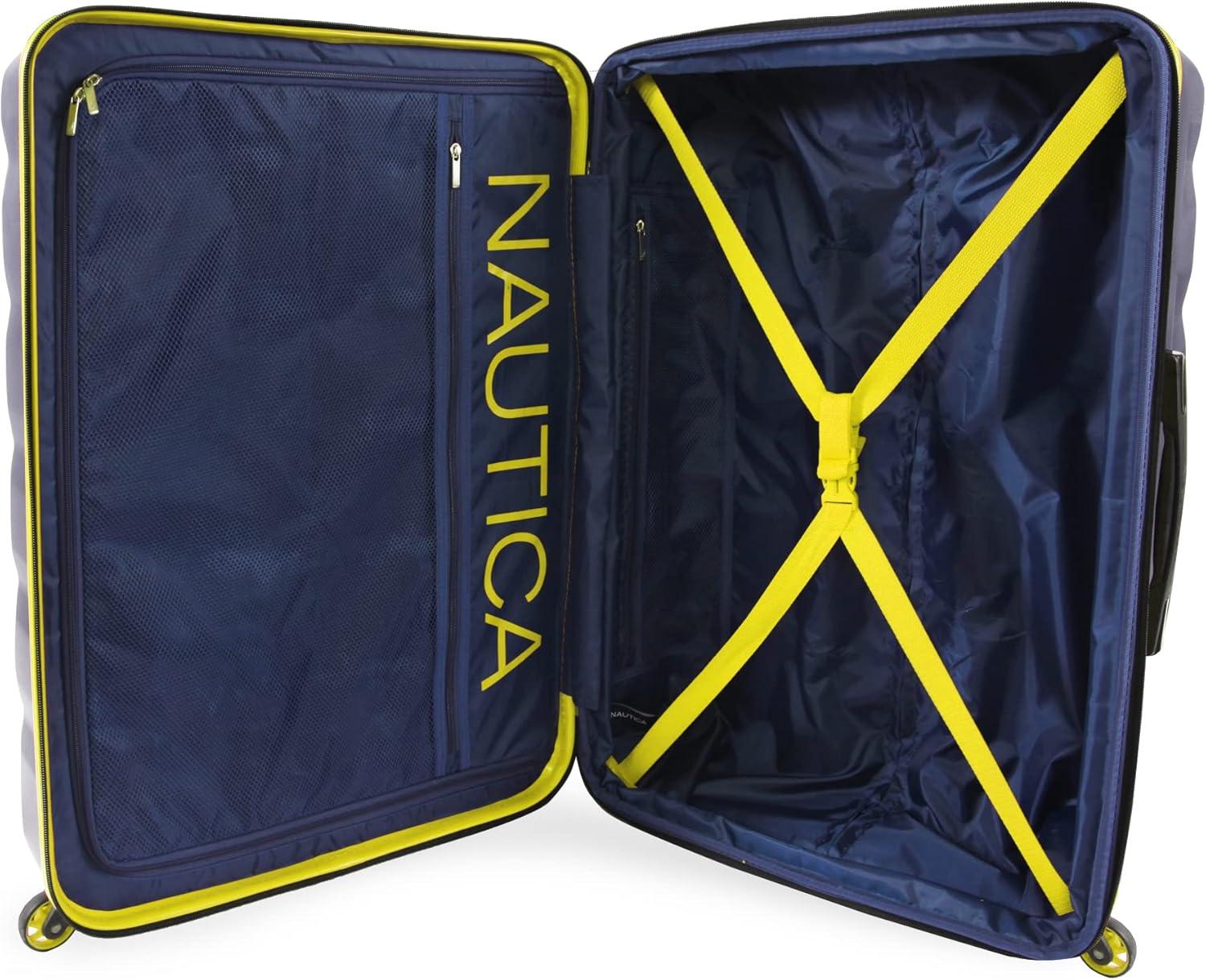imageNautica Lightview 3pc Hardside Luggage Set