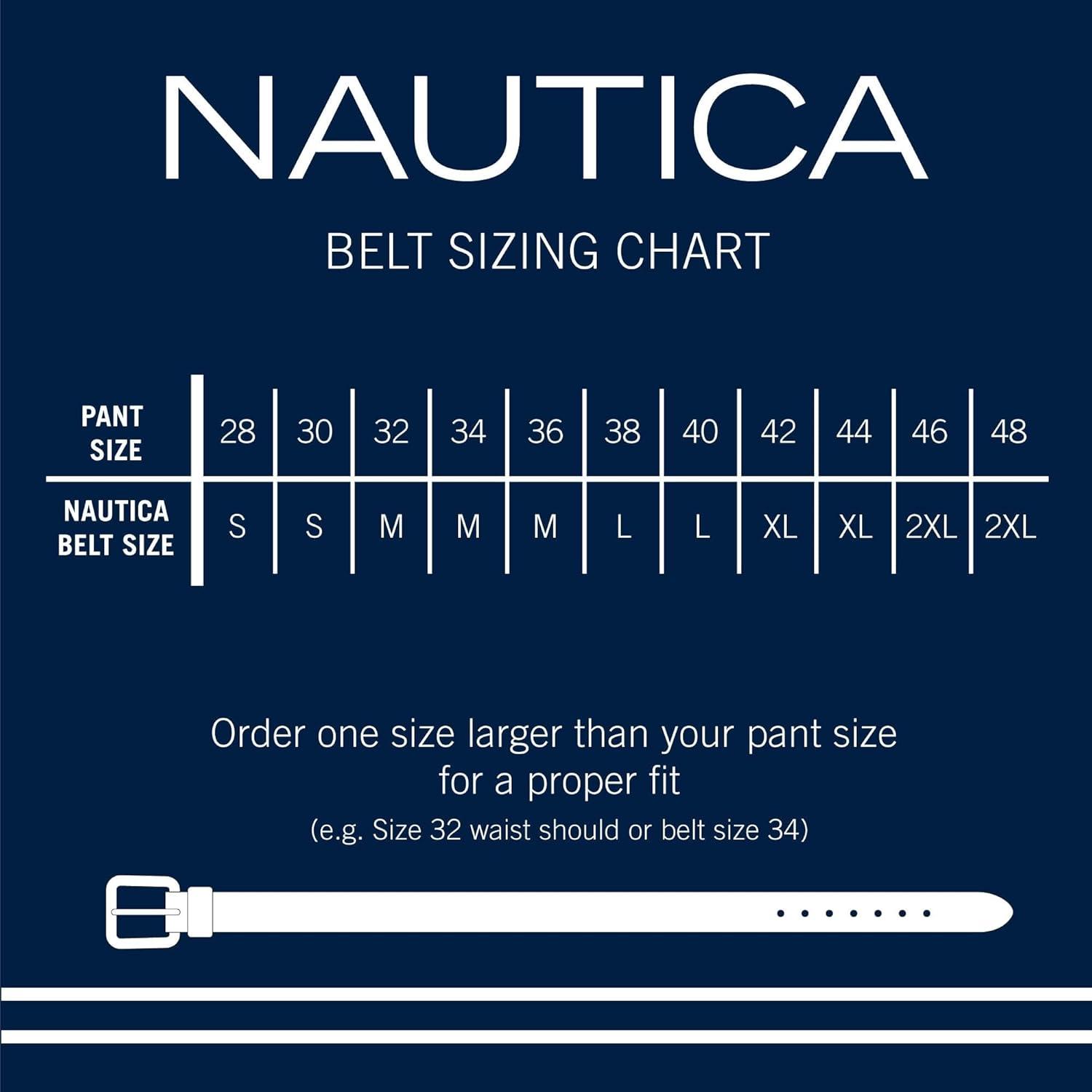 imageNautica Mens Stretch Belt  Elastic  Adjustable  Classic  Everyday  Business  Work  Casual  Metal BuckleStretch Webbing  BlackGrey