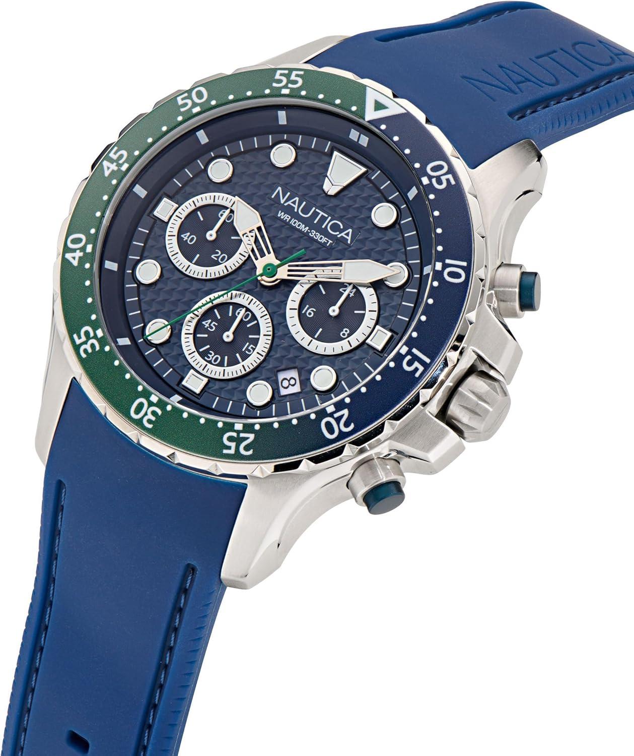 imageNautica NST Silicone Strap Watch