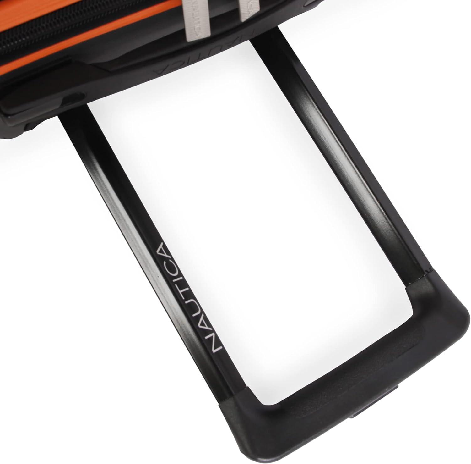 imageNautica Roadie 3pc Hardside Luggage SetGreyOrange