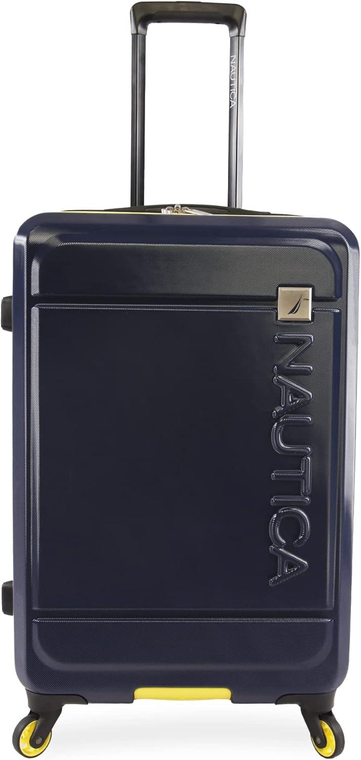 imageNautica Roadie 3pc Hardside Luggage SetNavyYellow