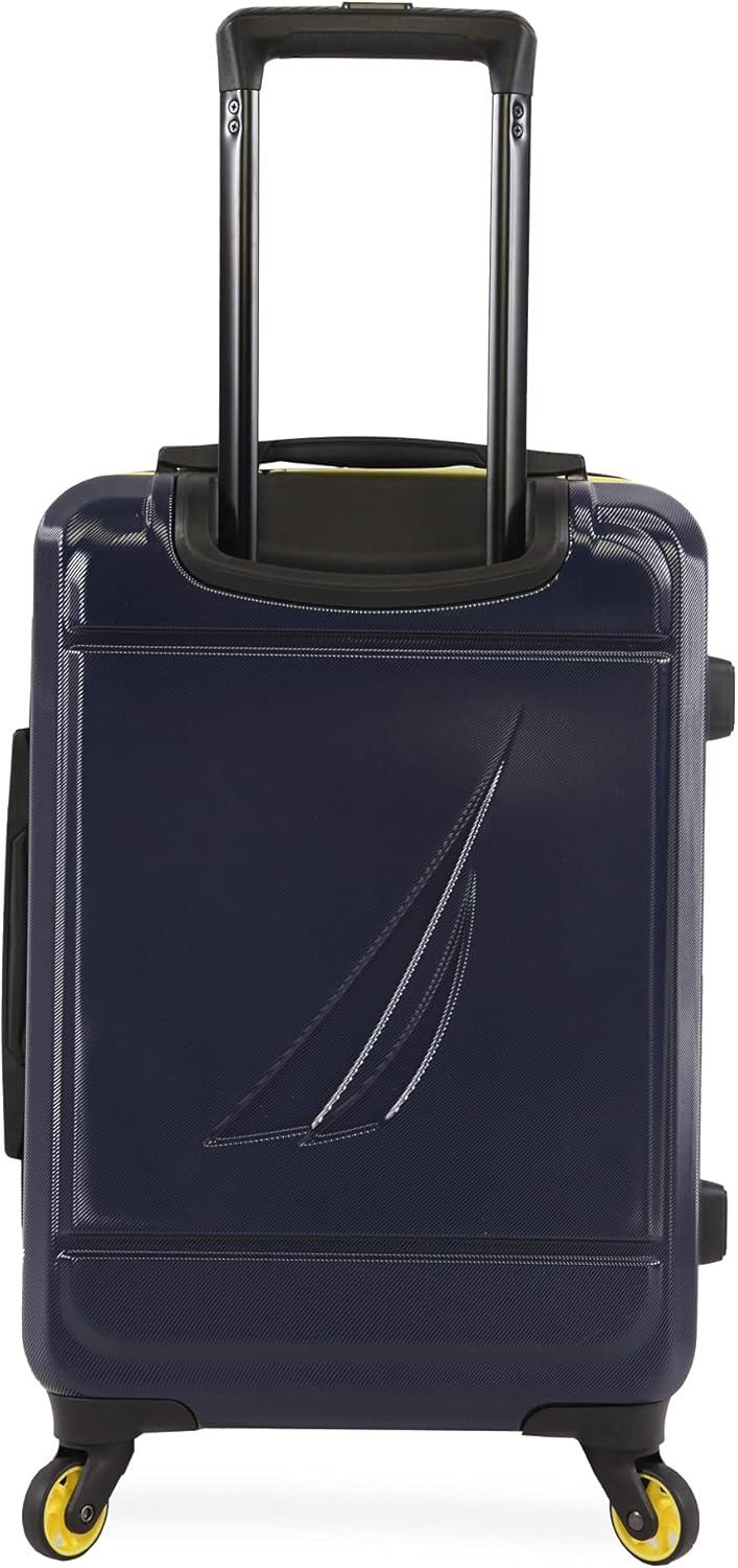 imageNautica Roadie 3pc Hardside Luggage SetNavyYellow