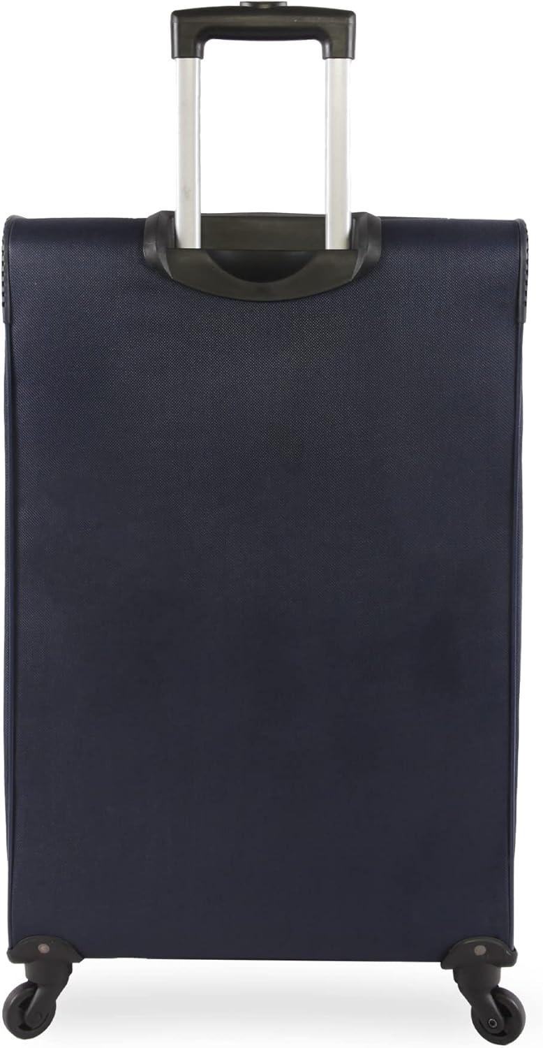 imageNautica Seascape Collection 4pc Softside Luggage SetNavyYellow