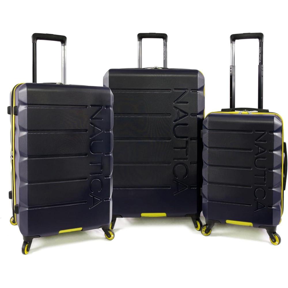 imageNautica Lightview 3pc Hardside Luggage Set