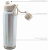 imageNautica 25 oz hydration flask DoubleWall Vacuum Insulated bottle Leak Proof ampamp BPA Free LIGHT BLUEIridescent Cream