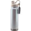 imageNautica 25 oz hydration flask DoubleWall Vacuum Insulated bottle Leak Proof ampamp BPA Free LIGHT BLUEIridescent Cream