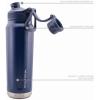 imageNautica 25 oz hydration flask DoubleWall Vacuum Insulated bottle Leak Proof ampamp BPA Free LIGHT BLUENavy