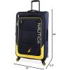 imageNautica Helios 2pc Softside Luggage SetNAVY YELLOW