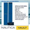 imageNautica Inflatable Dock and Backyard Bouncer  Vault  Floating Dock Gymnastics Tumbling Mat Summer Activities Swim Platform Complete Package with Mat Air Pump Travel Bag and Accessories