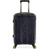imageNautica Maker 21quot Carry On Hardside Spinner LuggageNavyYellow