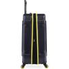 imageNautica Maker 21quot Carry On Hardside Spinner LuggageNavyYellow