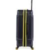 imageNautica Maker 21quot Carry On Hardside Spinner LuggageNavyYellow