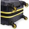 imageNautica Maker 21quot Carry On Hardside Spinner LuggageNavyYellow