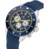 imageNautica Mens Blue Silicone Strap Watch Model NAPNOS402