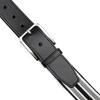 imageNautica Mens Stretch Belt  Elastic  Adjustable  Classic  Everyday  Business  Work  Casual  Metal BuckleStretch Webbing  BlackGrey