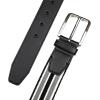 imageNautica Mens Stretch Belt  Elastic  Adjustable  Classic  Everyday  Business  Work  Casual  Metal BuckleStretch Webbing  BlackGrey