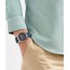 imageNautica NCT Blue Ocean Silicone ampamp Leather Strap Watch Box Set