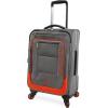 imageNautica Pathfinder 2pc Softside Luggage Set Carry On  DuffelGreyOrange