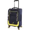 imageNautica Pathfinder 2pc Softside Luggage Set Carry On  DuffelNavyYellow