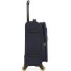 imageNautica Pathfinder 2pc Softside Luggage Set Carry On  DuffelNavyYellow