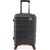 imageNautica Quest 21quot Carry On Hardside Spinner LuggageGreyOrange