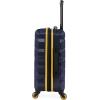 imageNautica Quest 21quot Carry On Hardside Spinner LuggageNavy  Yellow