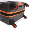 imageNautica Roadie 3pc Hardside Luggage SetGreyOrange