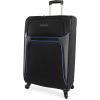 imageNautica Seascape Collection 4pc Softside Luggage SetBlackBlue