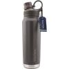 imageNautica 25 oz hydration flask DoubleWall Vacuum Insulated bottle Leak Proof ampamp BPA Free LIGHT BLUEMED GREY
