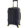 imageNautica Maker 21quot Carry On Hardside Spinner LuggageNavyYellow