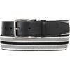 imageNautica Mens Stretch Belt  Elastic  Adjustable  Classic  Everyday  Business  Work  Casual  Metal BuckleStretch Webbing  BlackGrey