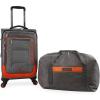 imageNautica Pathfinder 2pc Softside Luggage Set Carry On  DuffelGreyOrange