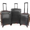 imageNautica Roadie 3pc Hardside Luggage SetGreyOrange