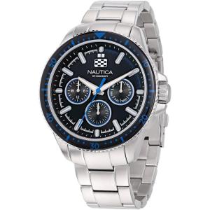 imageNautica NCT Windrose Stainless Steel Bracelet Watch