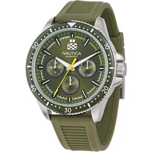 imageNautica NCT Windrose Wheat PU Fiber Strap Watch