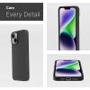 imageNAUTICA Matte Phone Case for iPhone 14 Case with UltraLight Slim Design SoftTouch Finish AntiScratch Shockproof Protective FullBody Phone CoverBlack