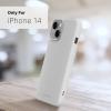 imageNAUTICA Matte Phone Case for iPhone 14 Case with UltraLight Slim Design SoftTouch Finish AntiScratch Shockproof Protective FullBody Phone CoverOff White