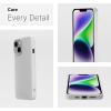 imageNAUTICA Matte Phone Case for iPhone 14 Case with UltraLight Slim Design SoftTouch Finish AntiScratch Shockproof Protective FullBody Phone CoverOff White