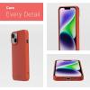 imageNAUTICA Matte Phone Case for iPhone 14 Case with UltraLight Slim Design SoftTouch Finish AntiScratch Shockproof Protective FullBody Phone CoverRed