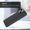 imageNAUTICA Matte Phone Case for iPhone 14 Plus Case with UltraLight Slim Design SoftTouch Finish AntiScratch Shockproof Protective FullBody Phone CoverBlack