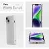 imageNAUTICA Matte Phone Case for iPhone 14 Plus Case with UltraLight Slim Design SoftTouch Finish AntiScratch Shockproof Protective FullBody Phone CoverOff White