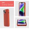 imageNAUTICA Matte Phone Case for iPhone 14 Plus Case with UltraLight Slim Design SoftTouch Finish AntiScratch Shockproof Protective FullBody Phone CoverRed