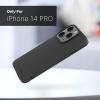 imageNAUTICA Matte Phone Case for iPhone 14 Pro Case with UltraLight Slim Design SoftTouch Finish AntiScratch Shockproof Protective FullBody Phone CoverBlack